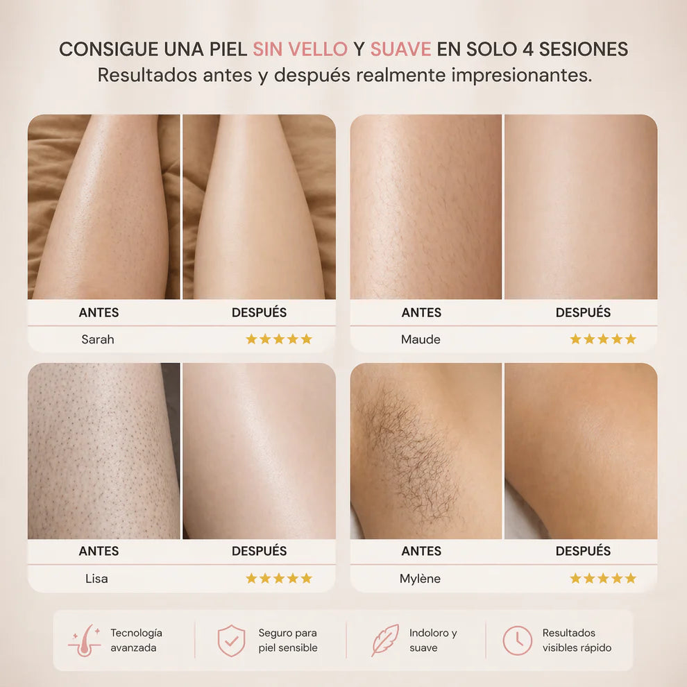 Pinkvu 2 en 1 - Depiladora Íntima