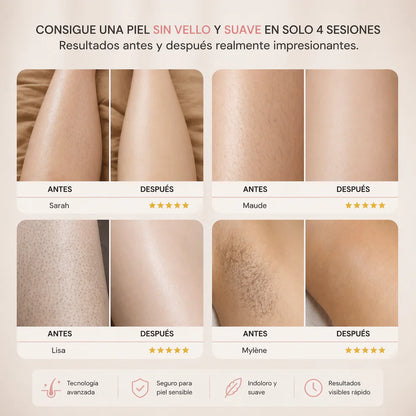 Pinkvu 2 en 1 - Depiladora Íntima